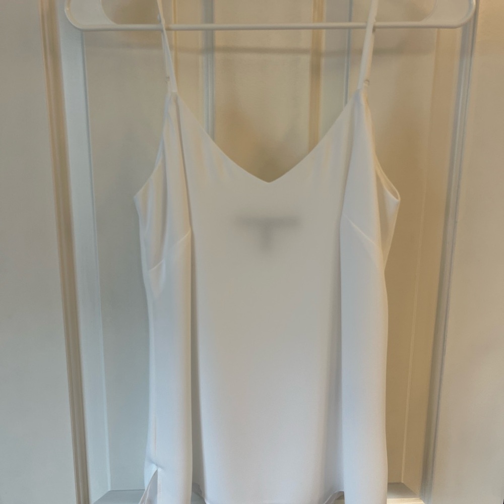 White House Black Market White Camisole Top size XS